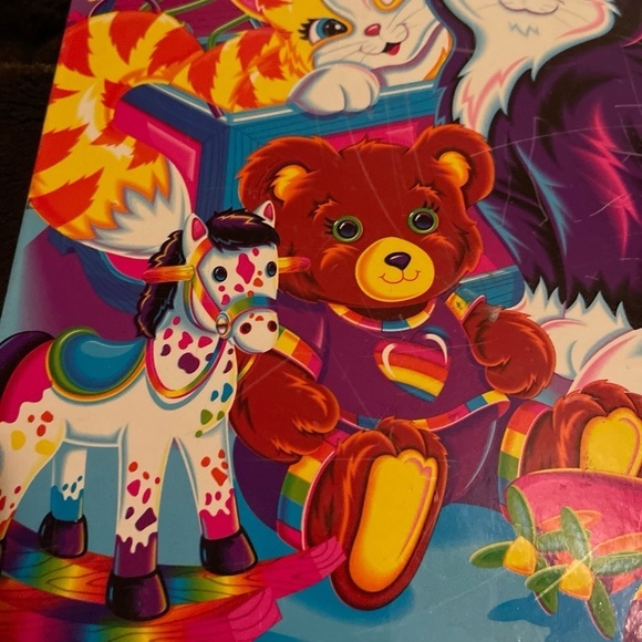 Lisa Frank My Memory Book 3 Ring Binder Cats Teddy Bear Pony - Read And See - Picture 12 of 16